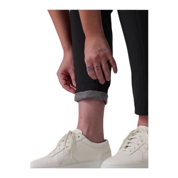 ATHLETA | Black Chelsea Cargo Lined Pants Women’s Size 4 - Picture 2 of 12